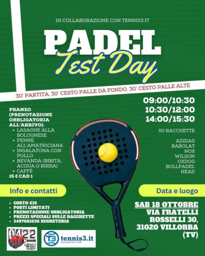 Padel Test Day