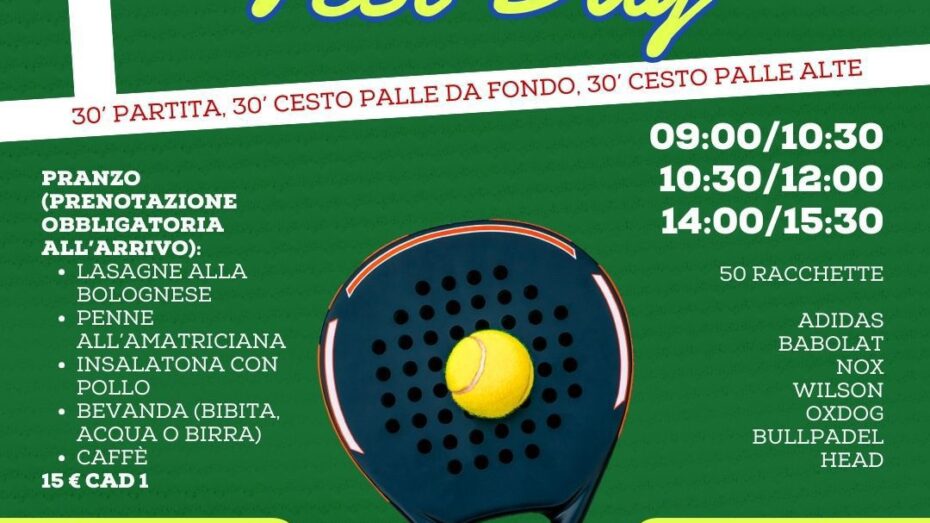 Padel Test Day
